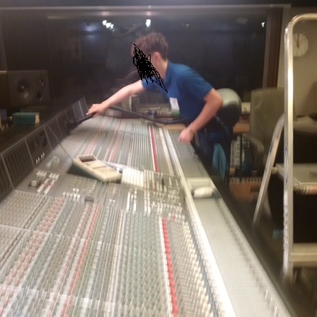 Technical broadcast cleaning services in a TV studio