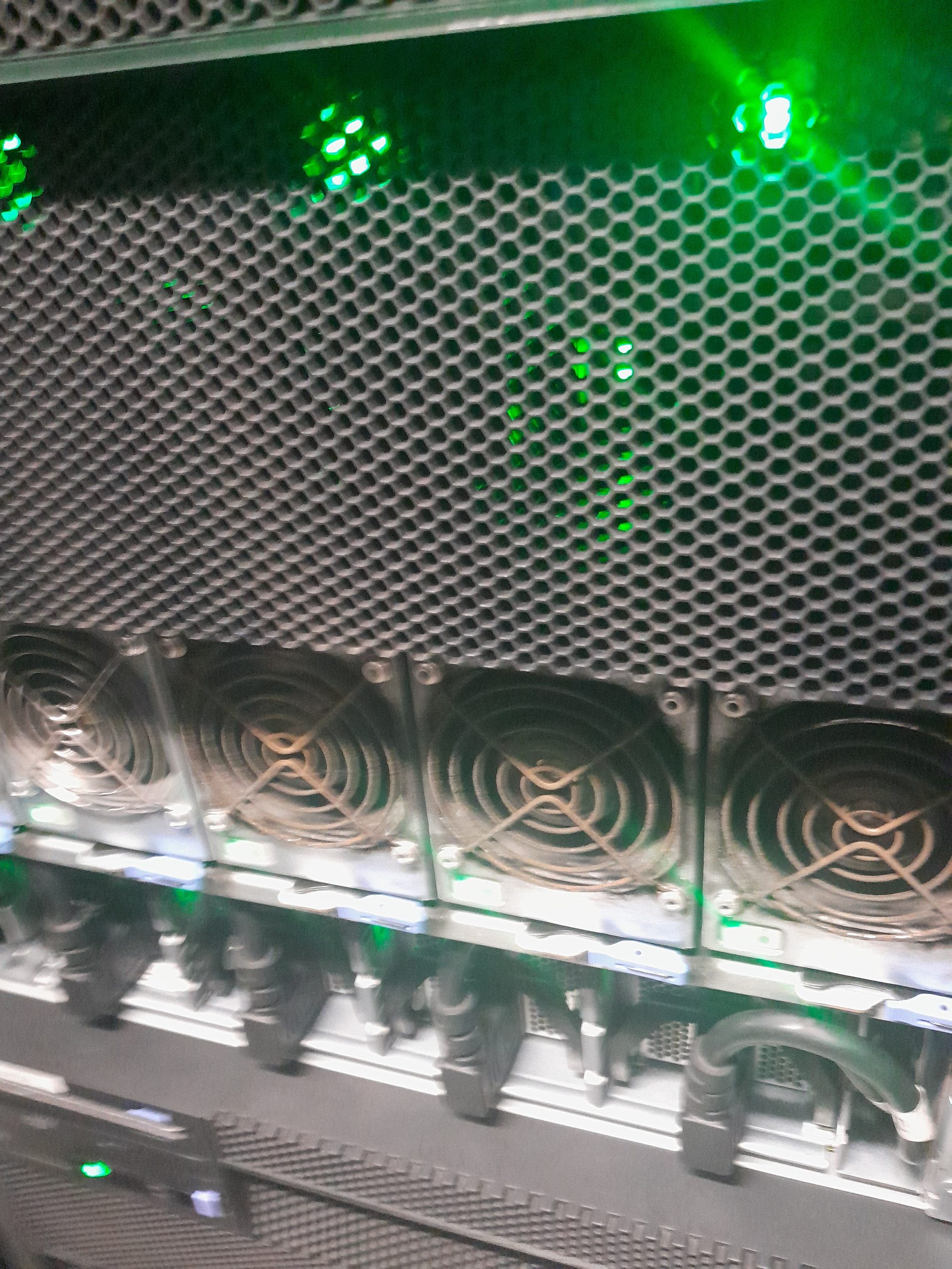 Data Centre Contaminated Fans