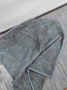 Cleaning cloth showing black deposited contamination recovered from Data Hall equipment surfaces